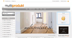 Desktop Screenshot of multiprodukt.pl